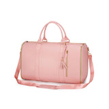Foldable Duffel Bag Travel Garment Bag with Mini Pocket Pink