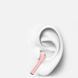 TWS Dual Channel Stereo Headphone Wireless 5.0 Bluetooth Headset Pink