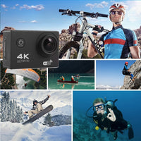 WIFI  4K HD Waterproof Action Camera 30-Meter Underwater Sports Camera