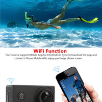 WIFI  4K HD Waterproof Action Camera 30-Meter Underwater Sports Camera