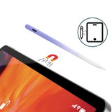 Universal Capacitive Stylus Pen with Magnetic Attachment Compatible with Phones iPad Android Tablet Purple