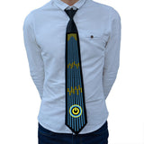 Sound Control Light Up Tie with Follow Music Flash for Birthday Anniversary Style 1
