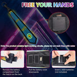Sound Control Light Up Tie with Follow Music Flash for Birthday Anniversary Style 1