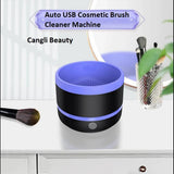 Portable USB Makeup Brush Cleaner Purple