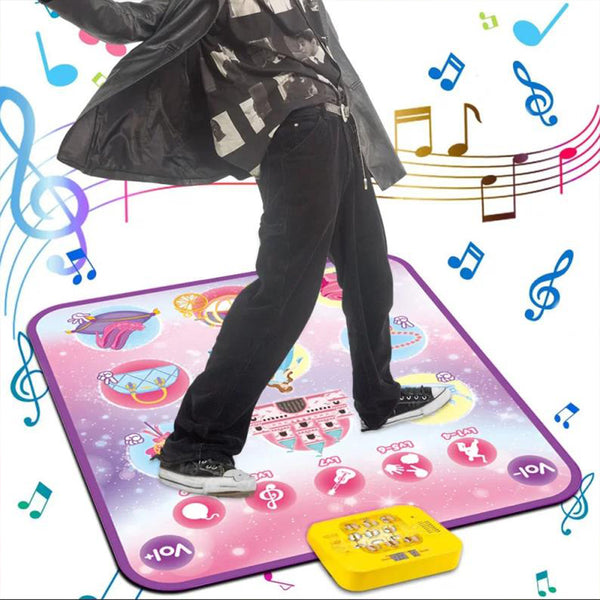 Kids Dance Mat Toy  Musical Dance Mat Adjustable Volume Dance Pad