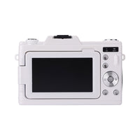 4K Ultra HD Digital Camera with 68MP with 180 Degree  Flip Screen White