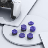 Thumb Grip Joystick Set for PS5 PS4 Thumbstick Grips Suitable for FPS TPS Games Purple