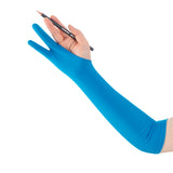 Anti-fouling Hand Glove for Drawing Two-finger Stylus Pen Painting Glove Blue