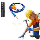 Bluetooth Headphones for Work Wireless Earbuds Noise Reduction in-Ear Earphones with Mic and Controls