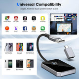 For Apple Carplay Android Auto Adapter CarPlay USB Wireless CarPlay