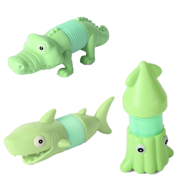 3Pcs Pop Tubes Sensory Toy Telescopic Tubes Fidget Tubes Green