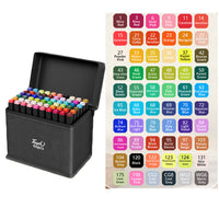 Colourful Art Markers Pens Dual Tips Markers Set with Base