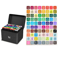 Colourful Art Markers Pens Dual Tips Markers Set with Base