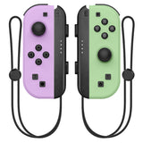 Pair of Replacement Gamepad Controllers with Wrist Straps Compatible with Nintendo Joy-Con/Lite/OLED Style 1
