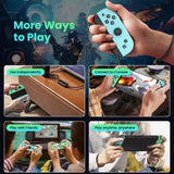 Pair of Replacement Gamepad Controllers with Wrist Straps Compatible with Nintendo Joy-Con/Lite/OLED Style 3