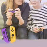 Pair of Replacement Gamepad Controllers with Wrist Straps Compatible with Nintendo Joy-Con/Lite/OLED Style 3