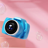 1080P Video Recording Camera with Projector Digital Camera with Tripod and 64GB TF Card for Girls and Boys Blue