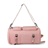 Water Repellent Backpack  Travel Luggage Carry-on Hand Shoulder Duffle Bag Pink