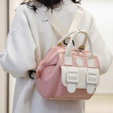 Diaper Bag Backpack Portable Nappy Backpack Travel Backpack Pink