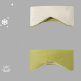 Sleep Eye Masks with Adjustable Strap for Sleeping Block Light Beige and Green