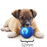 2Pcs 5CM Automatic Moving Ball Toys for Cats USB Rechargeable Interactive Cat Bouncing Toys