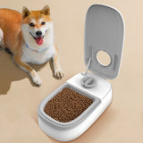 Timer Controlled Pet Feeder for Cats & Small Dogs Wet/Dry Food Style 1