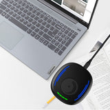 Virtual Mouse Jiggler Device – Anti-Sleep Mouse Mover with Timer Black