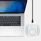 Virtual Mouse Jiggler Device – Anti-Sleep Mouse Mover with Timer White