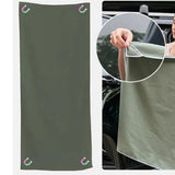 Magnetic Beach & Travel Towel 76x190cm – Super Absorbent Army Green