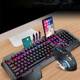 RGB Backlit Wireless Gaming Keyboard and Mouse Combo – Rechargeable