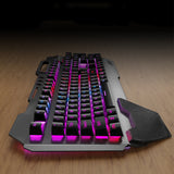 RGB Backlit Wireless Gaming Keyboard and Mouse Combo – Rechargeable