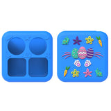 Shockproof Silicone Case for Yoto Mini with Carrying Strap Blue