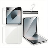 8PCS Full Coverage Screen Protector for Samsung Galaxy Z Flip7 – Front Back & Side