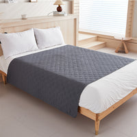 Waterproof Dog Furniture Protector – Pet Bed Mat & Sofa Cover Dark Gray