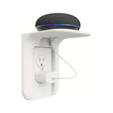 Wall Mounted Outlet Shelf – Space-Saving Cover for Duplex Electrical Outlets