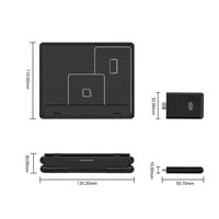 3-in-1 Foldable Wireless Charger with Watch Dock for Samsung Z Fold & Z Flip