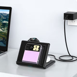 3-in-1 Foldable Wireless Charger with Watch Dock for Samsung Z Fold & Z Flip