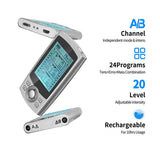 36-Mode EMS TENS Body Massager – Dual Channel Muscle Stimulator with Rechargeable Battery