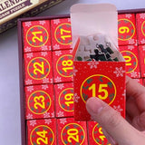Christmas Advent Calendar Puzzle Blind Box – 24-Day Holiday Countdown Fun Style 1