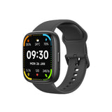 Smart Watch IDW26 for Men & Women with Heart Rate Blood Oxygen & Fitness Tracker Black