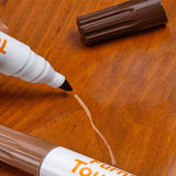 5Pcs Touch-Up Markers Scratch Repair Pens for Wood Furniture Floors Doors