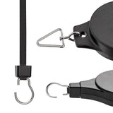 2Pcs Adjustable Plant Pull-Down Hangers Hanging Basket Hook for Indoor Outdoor Use