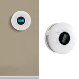 Wireless Smoke Detector LCD Display Carbon Monoxide Detector Alarm