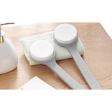 2Pcs Long Handle Sponge Body Lotion Applicator for Back Arm Leg