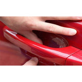 16Pcs Car Door Handle Scratch Protector Film Transparent Self Adhesive Door Cup Anti Scratch Guard