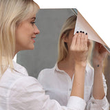 150x50cm Self Adhesive Mirror Sticker Sheet Flexible Non Glass Mirror Wall Sticker for Bedroom Living Room Home Decor