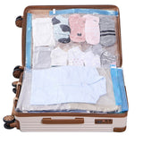 8pcs Set Packing Cubes and 4Pcs Hand Rolling Clothes Compression Storage Bags Travel Luggage Organizers