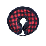 Soft Inflatable Pet Collar for Dogs Cats Adjustable Protective Collar with Hook and Loop Fastener Style 2