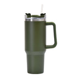 1200ml Thermal Mug Stainless Steel Water Bottle Travel Tumbler Green