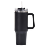 1200ml Thermal Mug Stainless Steel Water Bottle Travel Tumbler Black